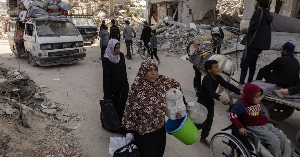 Quedarse o irse? Las órdenes de evacuación en Israel dejan a Ghazan enfrentan una elección dolorosa.